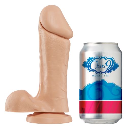 Cloud 9 Working Man 6 Light Multi-Speed Vibrating Dildo Intimates Adult Boutique