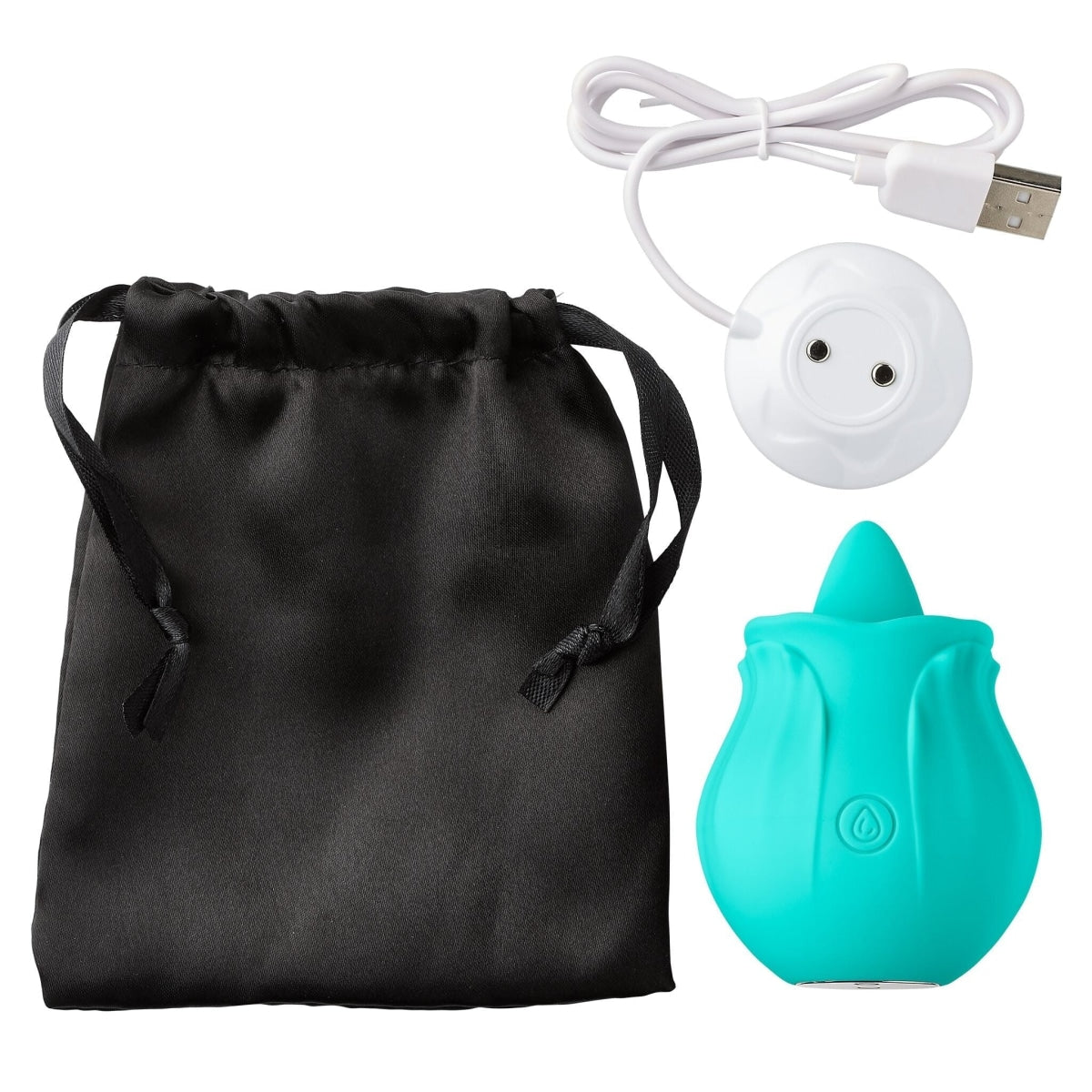 Cloud 9 Health & Wellness Oral Tongue Stimulator Teal Intimates Adult Boutique