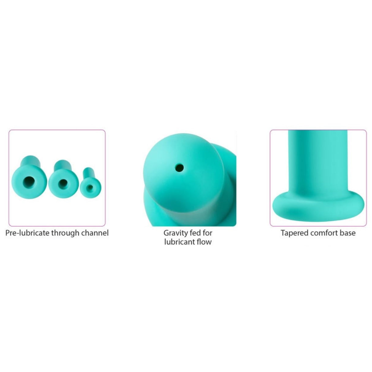 Cloud 9 Health & Wellness Silicone Dilator Kit for Vaginal/Anal Use Intimates Adult Boutique