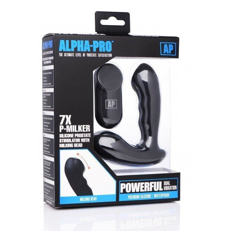 Alpha-Pro 7X P-Milker Prostate Stimulator: Sextoys for Men Intimates Adult Boutique