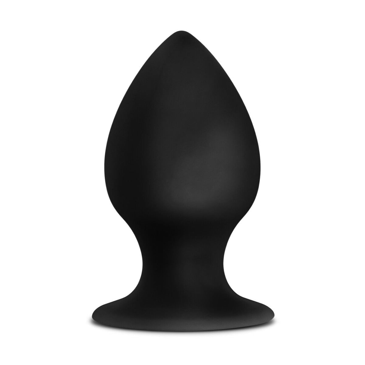 Large Black Silicone Anal Stout Plug Large - Platinum Series Intimates Adult Boutique