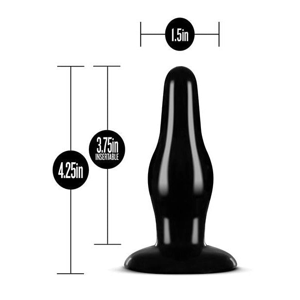 Black Pleasure Plug in Anal Toys Category Intimates Adult Boutique