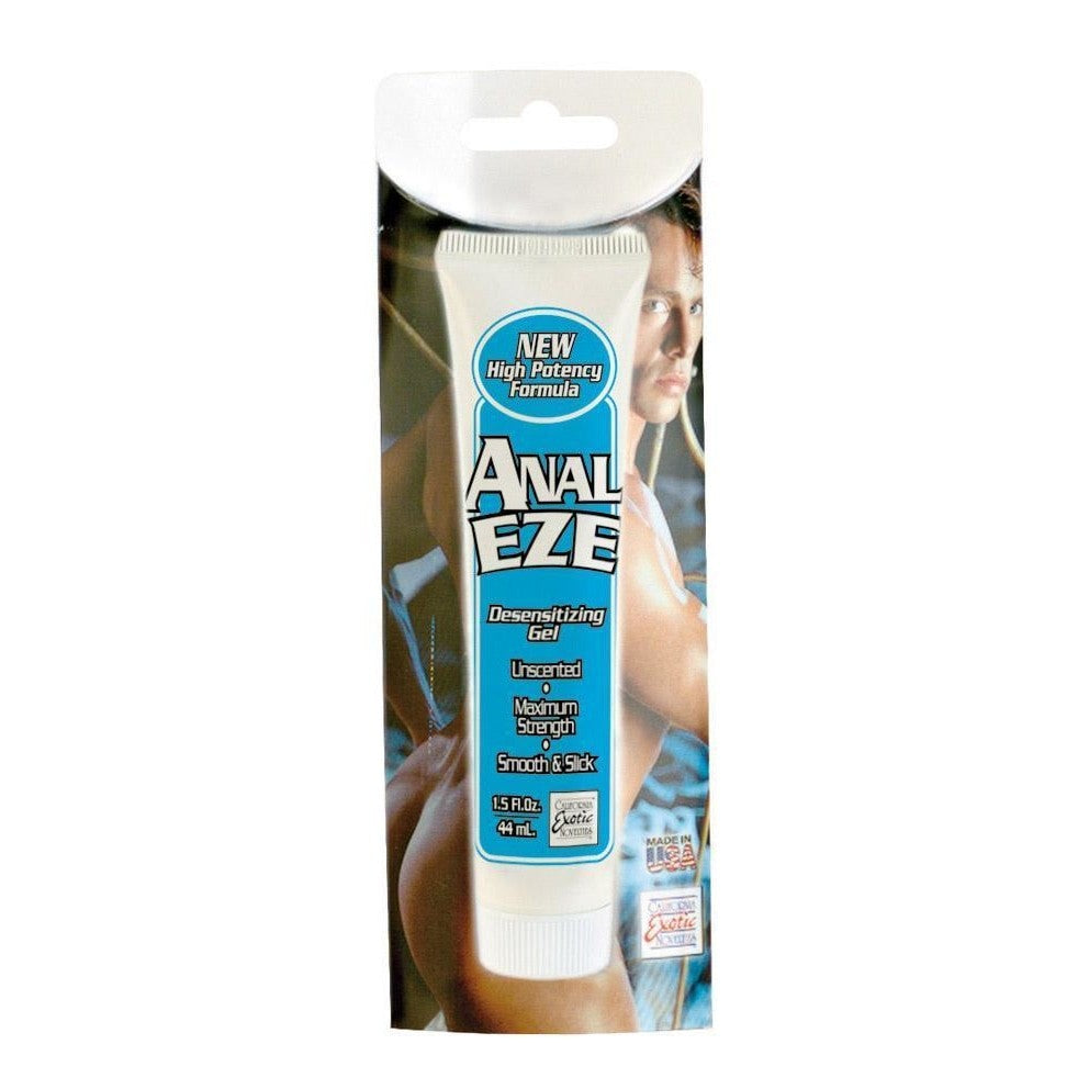 Anal-eze Tube 1.5 Oz Lubricant for Comfort Intimates Adult Boutique