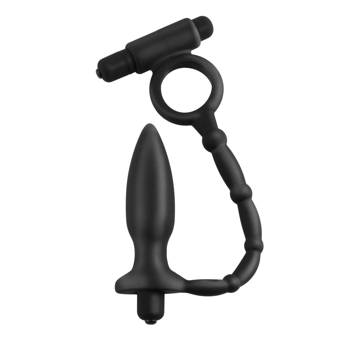 Anal Fantasy Vibrating Plug with Cock Ring Intimates Adult Boutique