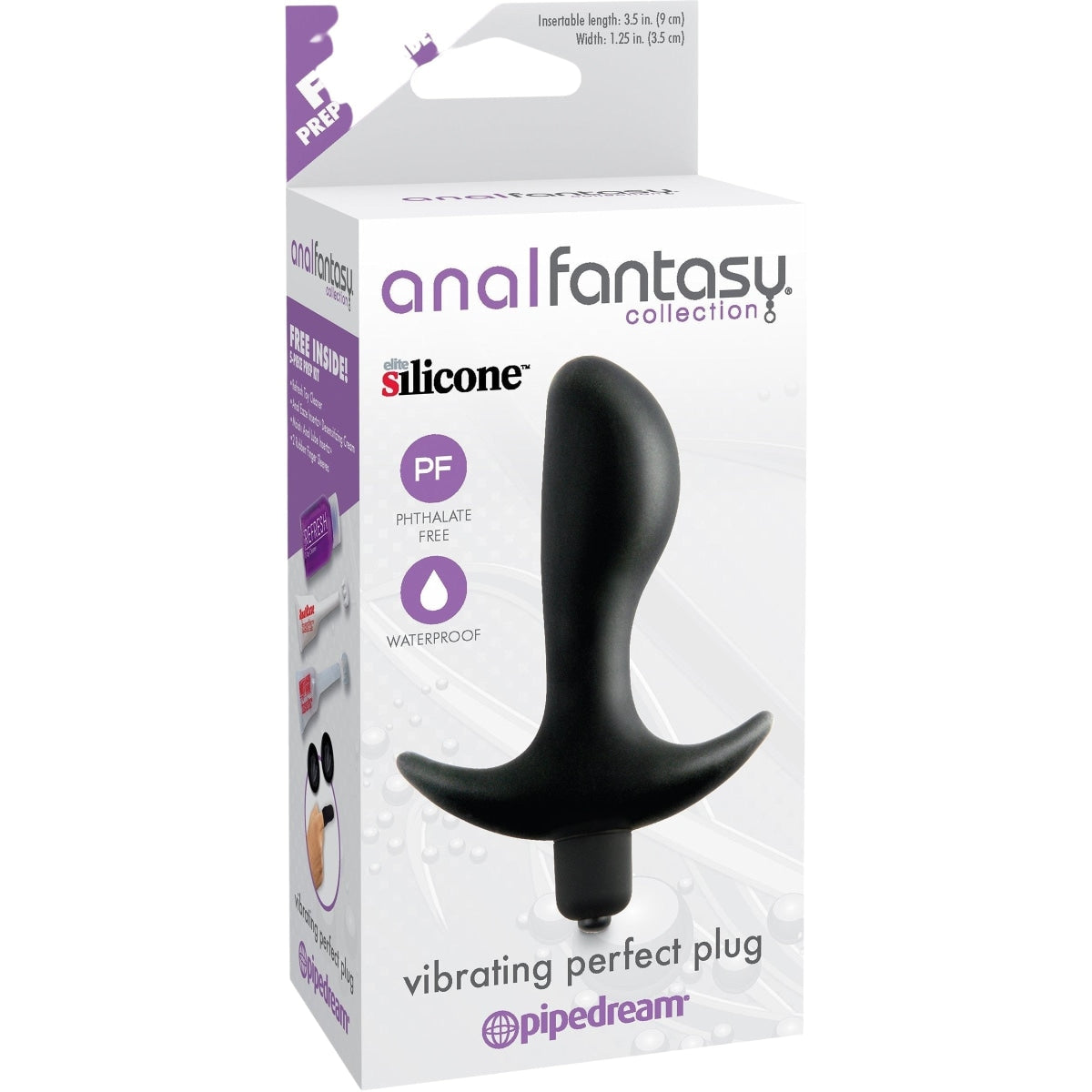 Anal Fantasy Perfect Vibrating Plug - Sextoys for Men Intimates Adult Boutique