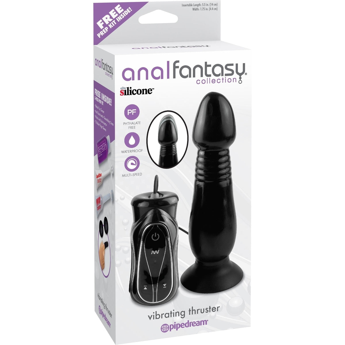Anal Toys: Anal Fantasy Vibrating Anal Thruster Intimates Adult Boutique