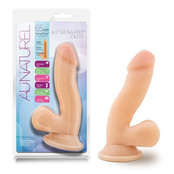 Feel Lifelike Au Natural Sensa Feel Dildo in Beige - Dildos Intimates Adult Boutique
