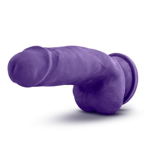 Au Naturel Bold Beefy 7 Inch Dildo With Suction Cup Purple Intimates Adult Boutique