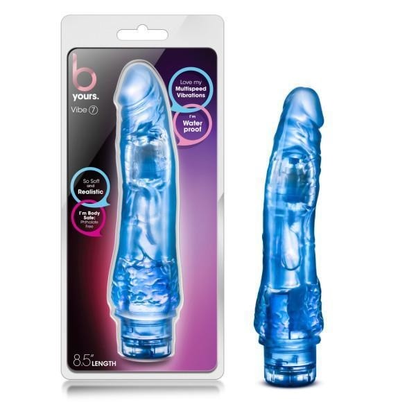 B Yours Vibe #7 Blue | Dildos Collection Intimates Adult Boutique