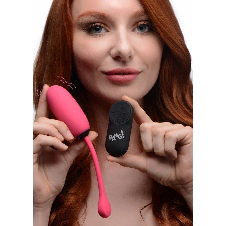28x Plush Vibrating Egg – Remote Control Pink | Sextoys for Women Intimates Adult Boutique