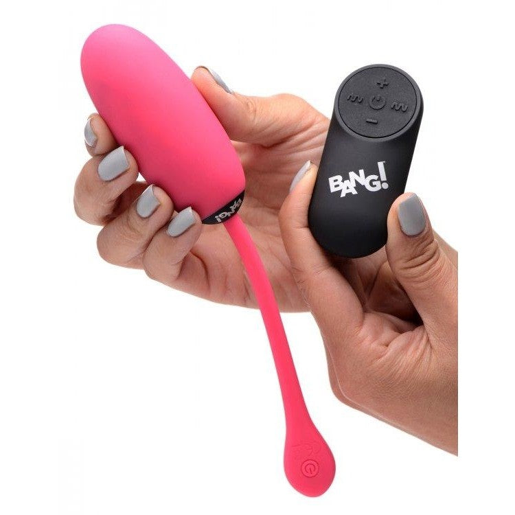 28x Plush Vibrating Egg – Remote Control Pink | Sextoys for Women Intimates Adult Boutique