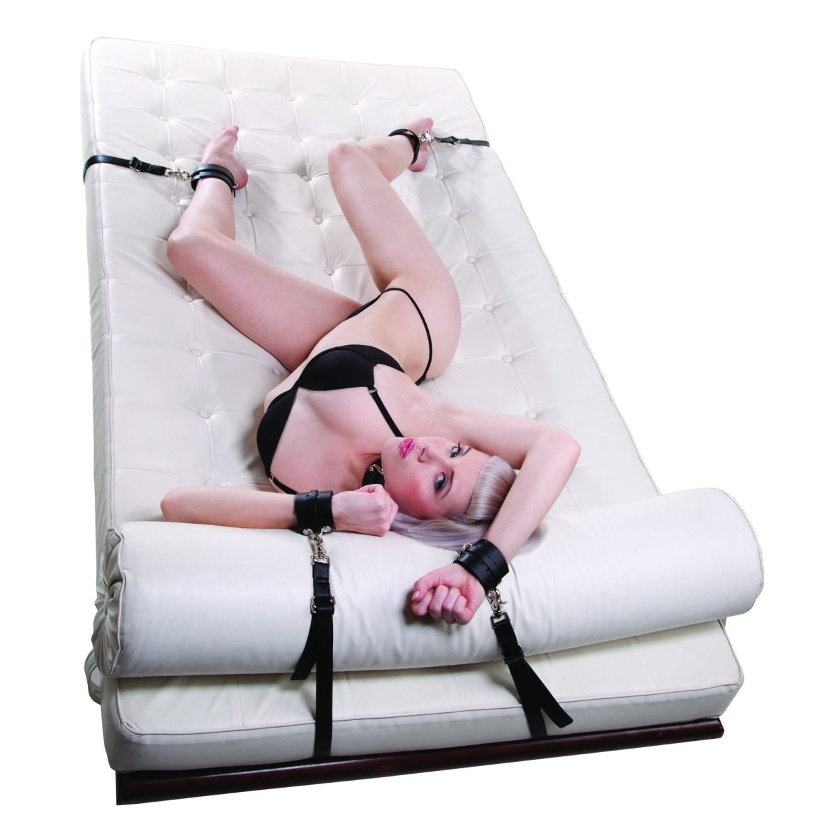 Fetish Bedspread Under Bed Bondage Straps - Fetish Play Intimates Adult Boutique