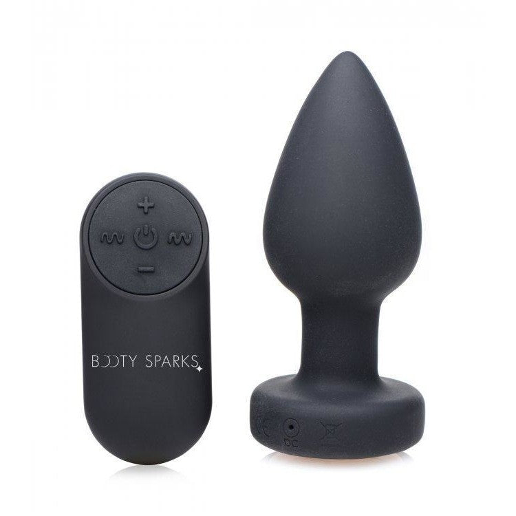 Silicone Medium Vibrating Butt Plug - Anal Toys Collection Intimates Adult Boutique