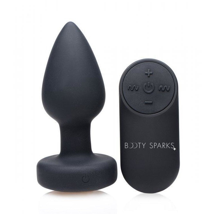 Silicone LED Vibrating Butt Plug - Anal Toy Intimates Adult Boutique