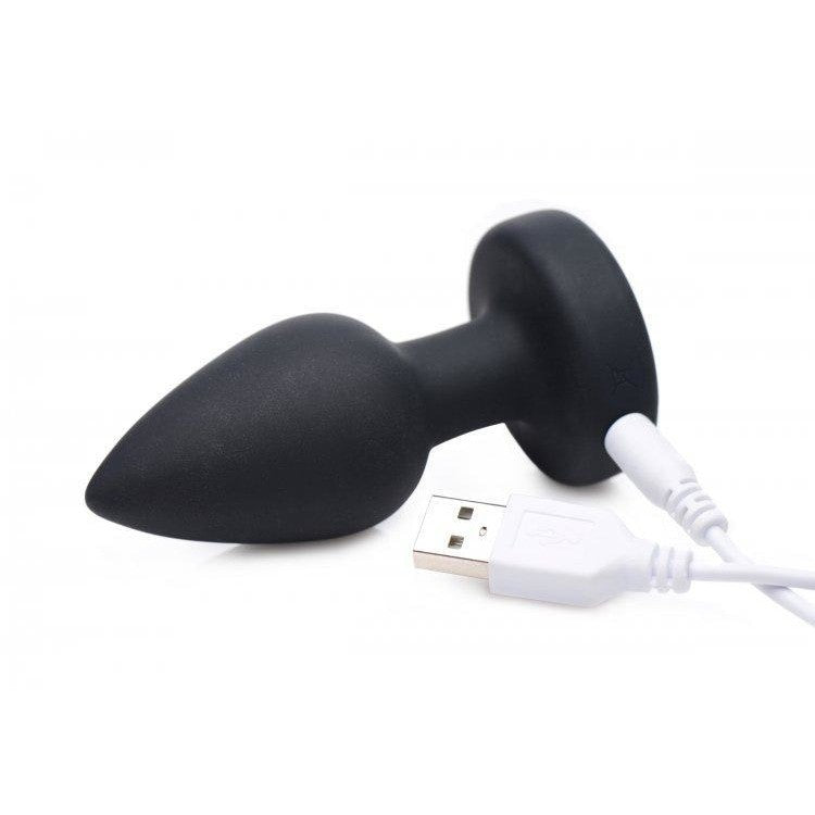 Silicone LED Vibrating Butt Plug - Anal Toy Intimates Adult Boutique