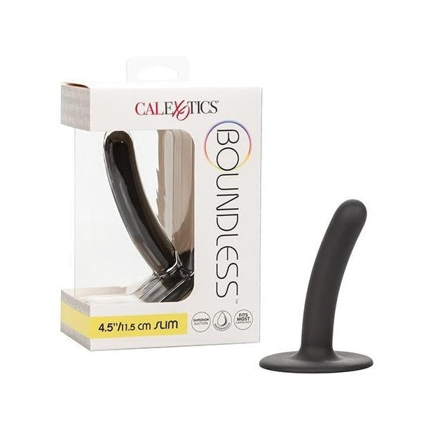 Boundless 4.5 In Slim Anal Probe Black | Dildos Intimates Adult Boutique