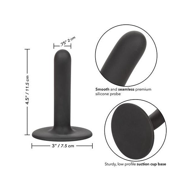 Boundless 4.5 In Slim Anal Probe Black | Dildos Intimates Adult Boutique