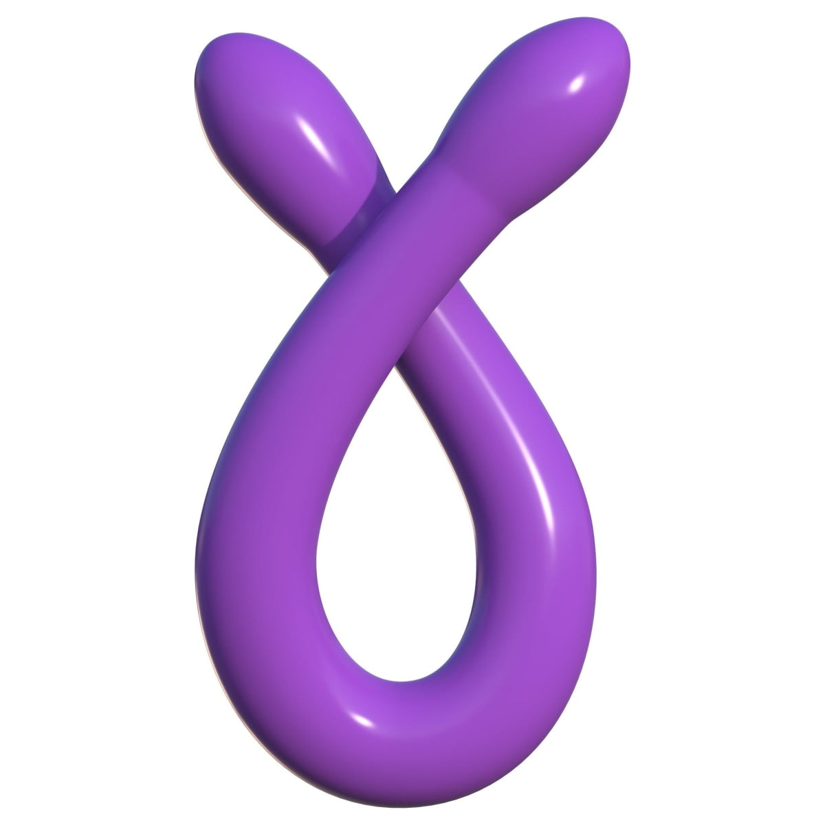 Classix Double Dildo Whammy Purple - Dildos Category Intimates Adult Boutique
