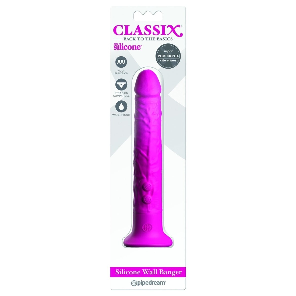 Classix Wall Banger 2.0 Vibrating Dildo Intimates Adult Boutique