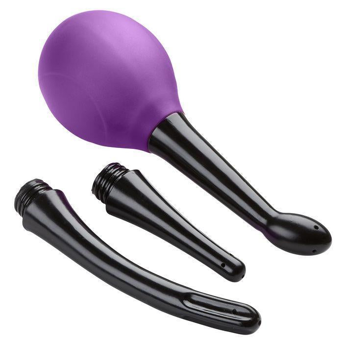 Anal Toys: Cloud 9 Fresh + Deluxe Anal Enema Douche - 3 Nozzle Tips Intimates Adult Boutique