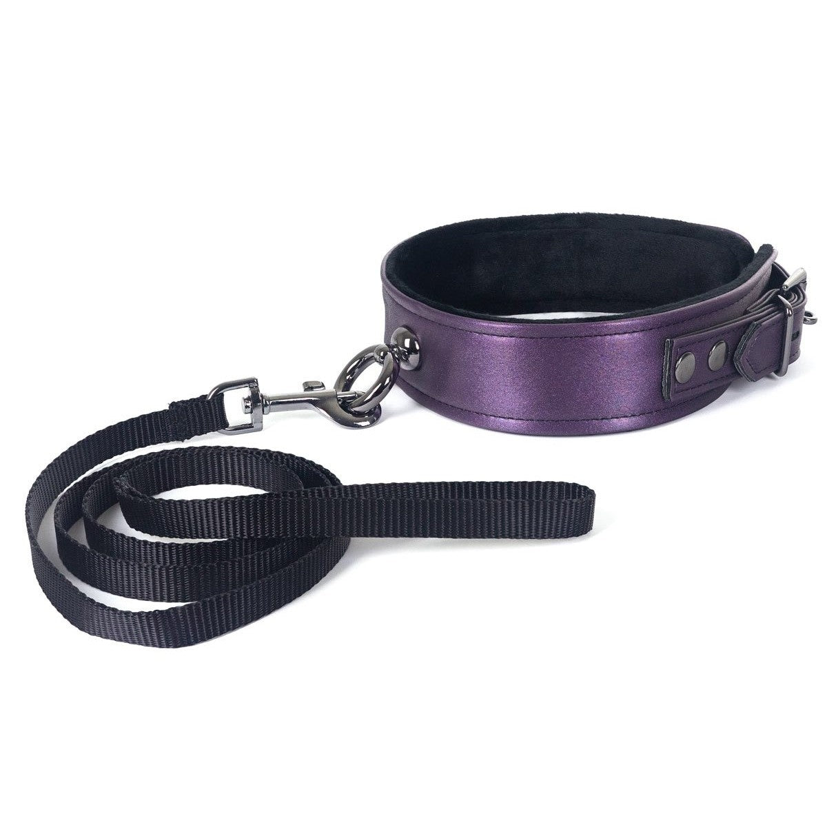 Galaxy Legend Purple Collar & Leash Set Intimates Adult Boutique