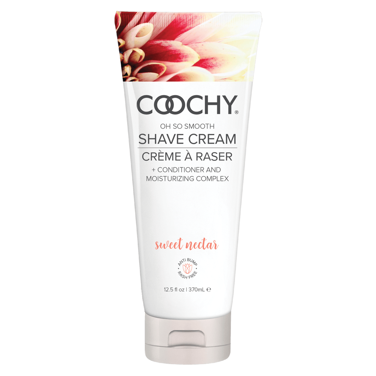 Coochy Shave Cream Sweet Nectar 12.5 Oz - Bath & Body Intimates Adult Boutique