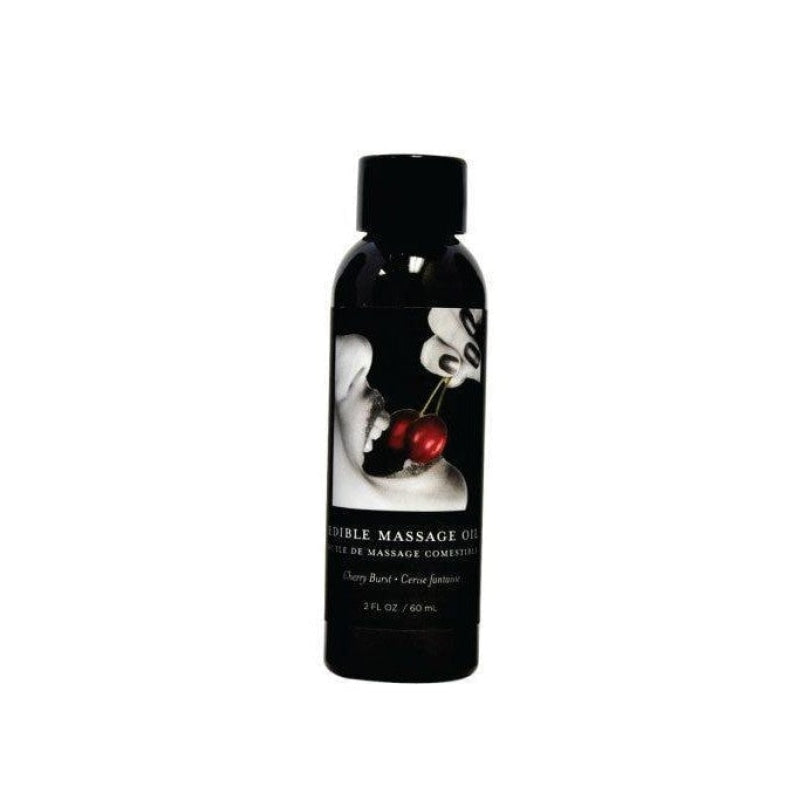 Cherry Edible Massage Oil 2 Oz | Bath & Body Product Intimates Adult Boutique