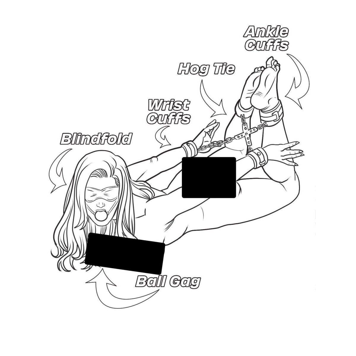 Fetishes Are Fun Adult Coloring Book | Books and Games Intimates Adult Boutique