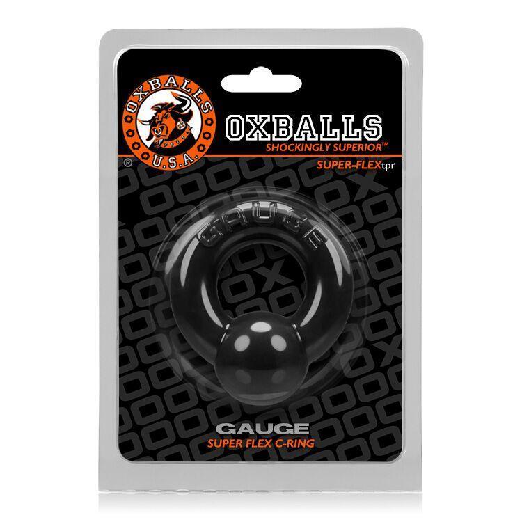 Black Oxballs Cockring: Sextoy for Men - Gauge Cockring Intimates Adult Boutique