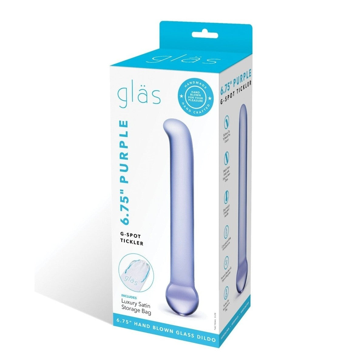 Glas Purple G-spot Tickler Intimates Adult Boutique