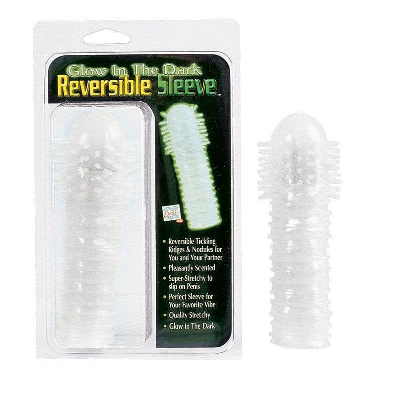 Glow-in-the-dark Reversible Penis Sleeve for Men - Sextoys Collection Intimates Adult Boutique