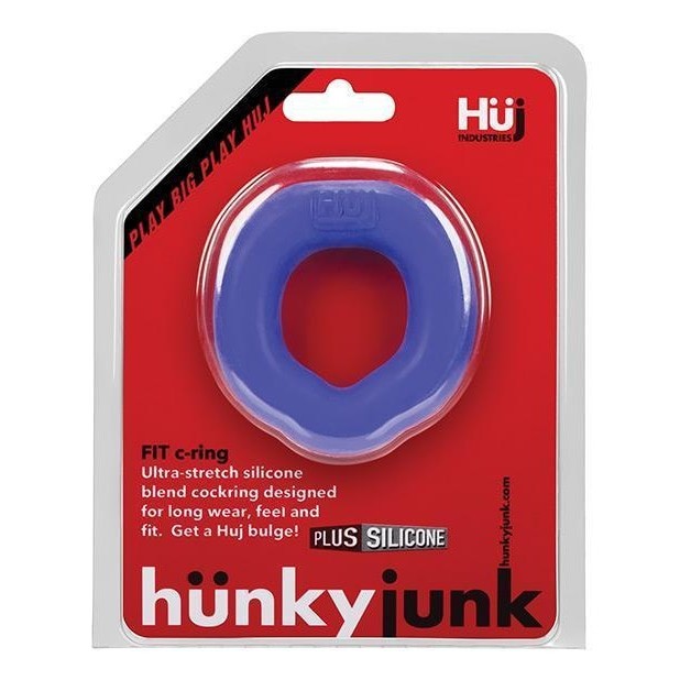 Hunkyjunk Fit Ergo C-ring Cobalt - Sextoys for Men Intimates Adult Boutique