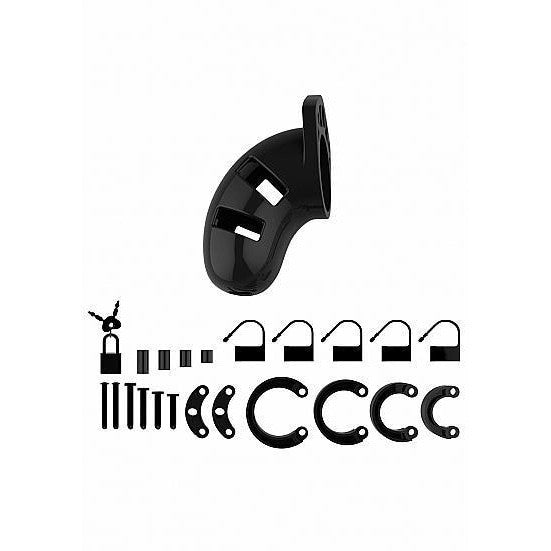 Mancage Chastity 3.5in Black Model 01 Intimates Adult Boutique