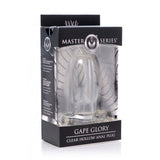 Master Series Gape Glory Clear Hollow Anal Plug Intimates Adult Boutique