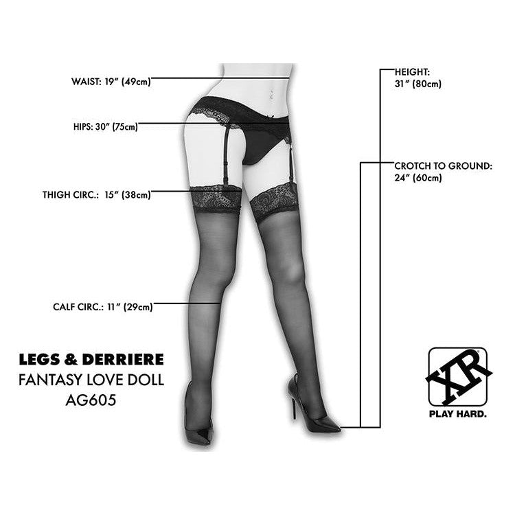 Nextgen Fantasy Love Doll Waist Down W- Stand Small 31 Tall (retail Box)" Intimates Adult Boutique