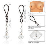 Nipple Play Non Piercing Nipple Jewelry Crystal Gem Intimates Adult Boutique