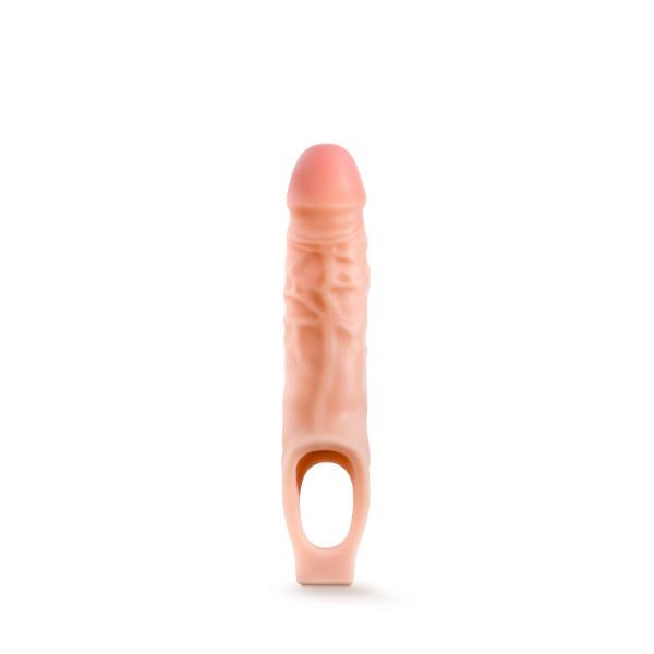 9" Vanilla Cock Sheath Penis Extension - Shop Men's Sextoys Intimates Adult Boutique