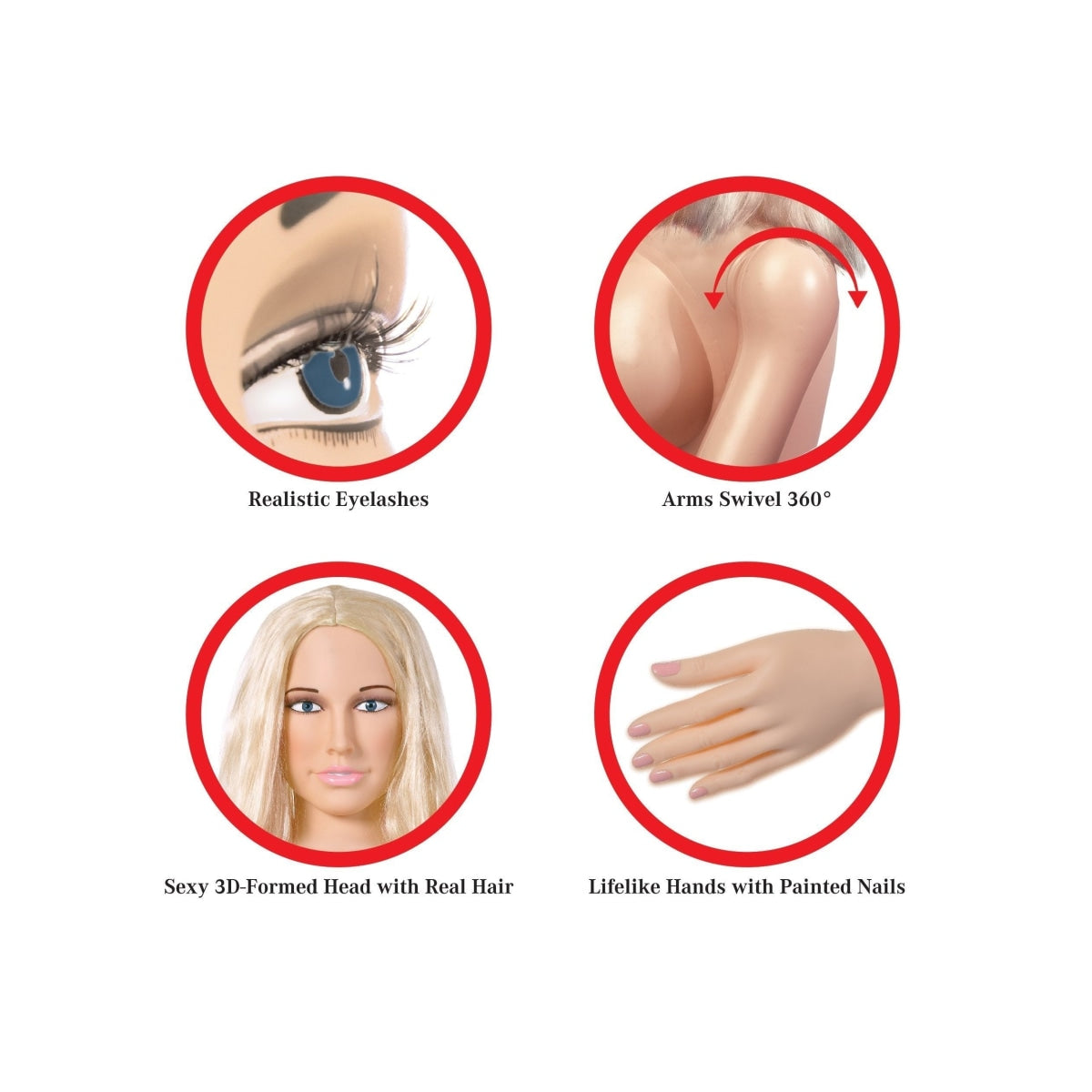 Pipedream Extreme Dollz Hannah Harper Intimates Adult Boutique