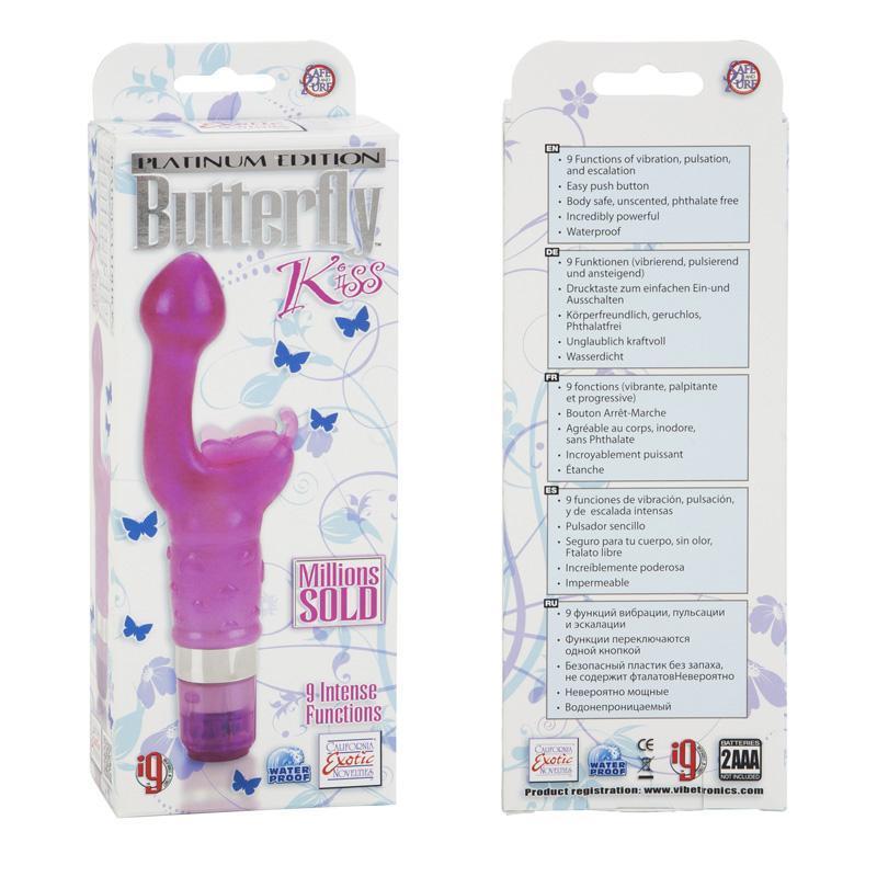 Platinum Butterfly Kiss Pink Intimates Adult Boutique