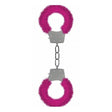 Pleasure Handcuffs Furry Pink Intimates Adult Boutique