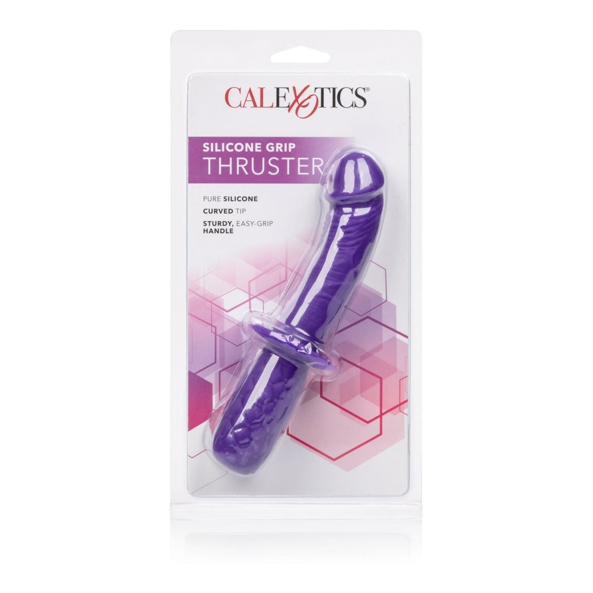 Silicone Grip Thruster Purple Intimates Adult Boutique