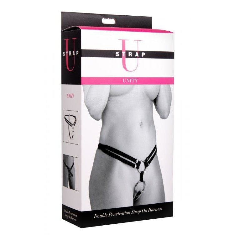 Strap U Unity Double Penetration Strap On Harness Intimates Adult Boutique