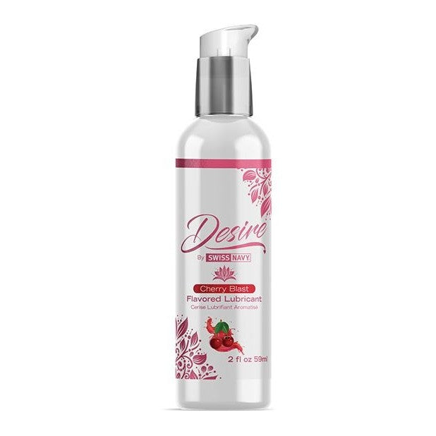 Swiss Navy Desire Cherry Blast Flavored Lube 2 Oz Intimates Adult Boutique