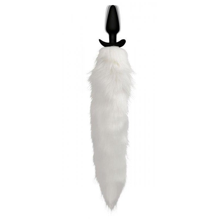 Tailz White Fox Tail Fur Anal Plug | Anal Toys Intimates Adult Boutique