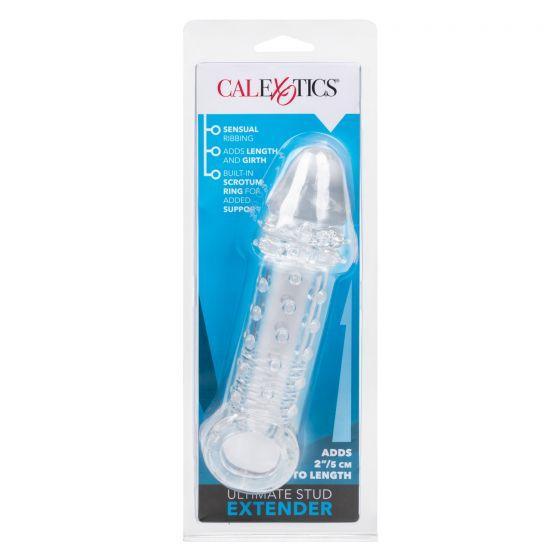 Men's Sextoys: Ultimate Stud Penis Extender Clear Intimates Adult Boutique