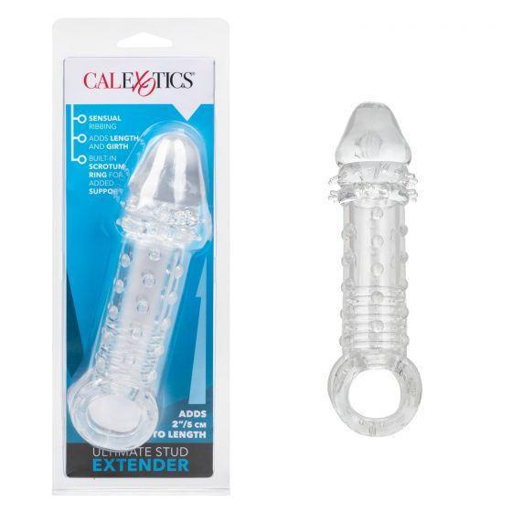 Men's Sextoys: Ultimate Stud Penis Extender Clear Intimates Adult Boutique