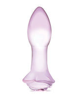Glas 5 Rosebud Glass Butt Plug Intimates Adult Boutique