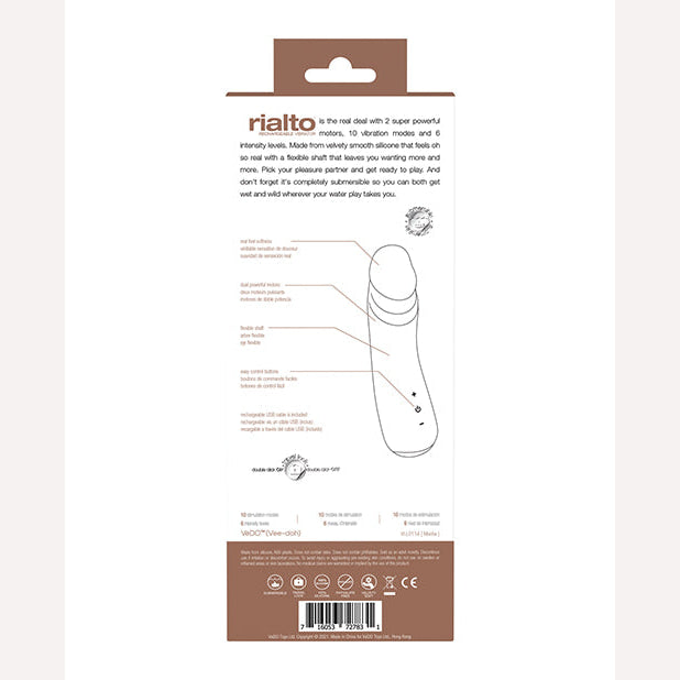 Vedo Rialto Rechargeable Vibe Mocha