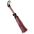 Love Knot Mini Flogger w- Bow - Pink w-Black Bow Intimates Adult Boutique