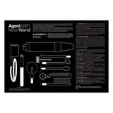 Agent Noir Neon Wand Briefcase Kit Intimates Adult Boutique
